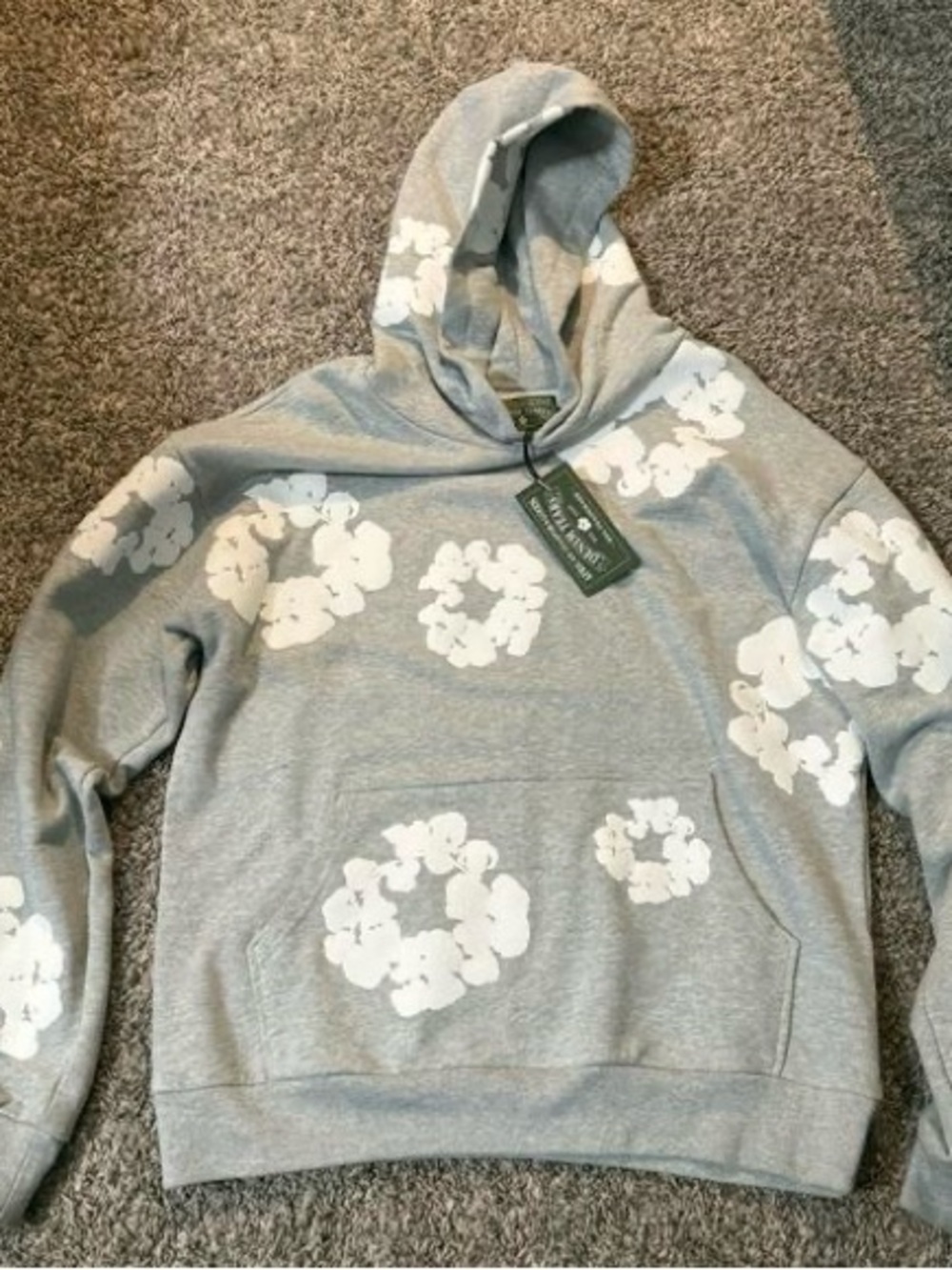 Men's Gray Denim Tears